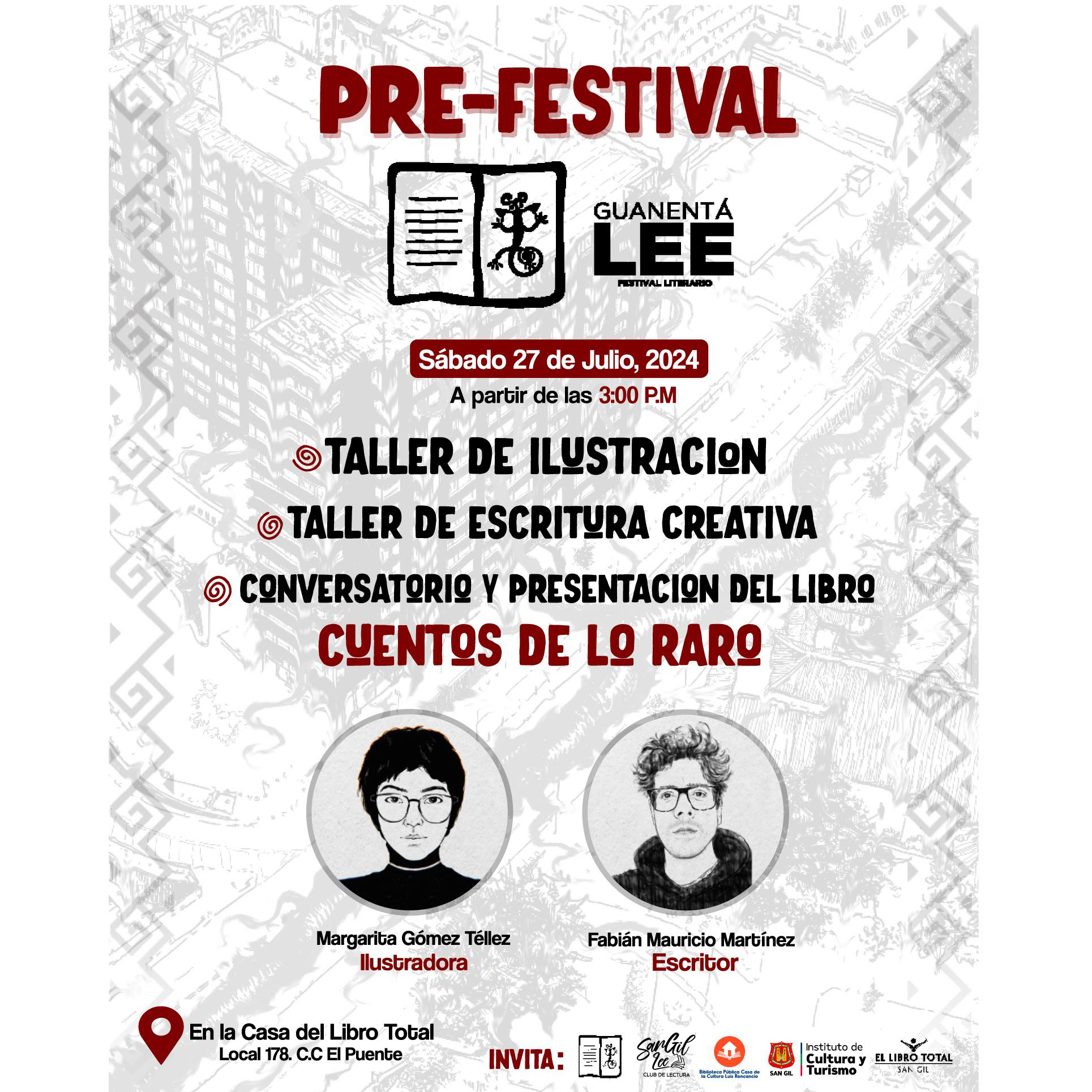 10. Pre – festival literario