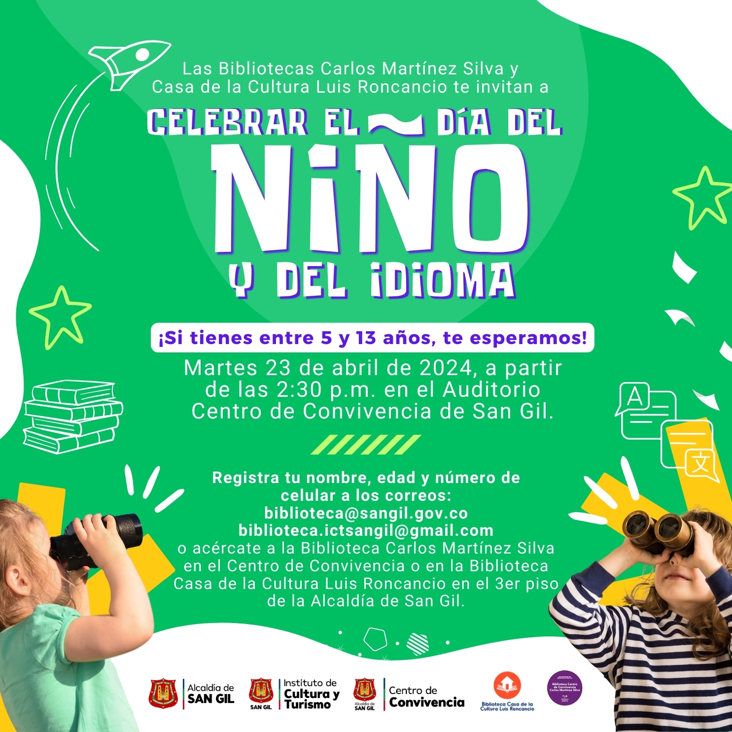 4-Celebremos el Día del Niño y del Idioma