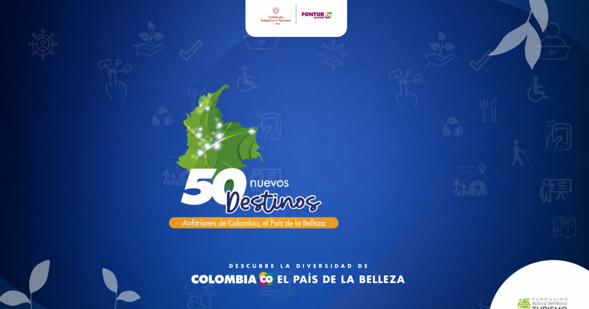 50 destinos del país de la belleza